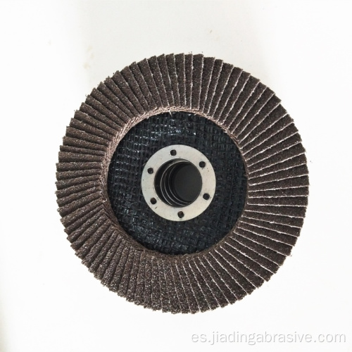 Disco abrasivo de disco de aleta de aleta de circonio de aluminio